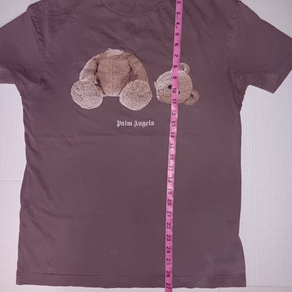 PALM ANGELS TEDDY BEAR PRINT T-SHIRT - Picture 4 of 11